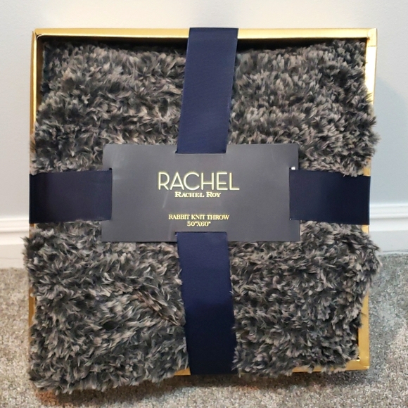 Rachel Rachel Roy Bedding Rachel Rachel Roy Rabbit Knit Throw Poshmark